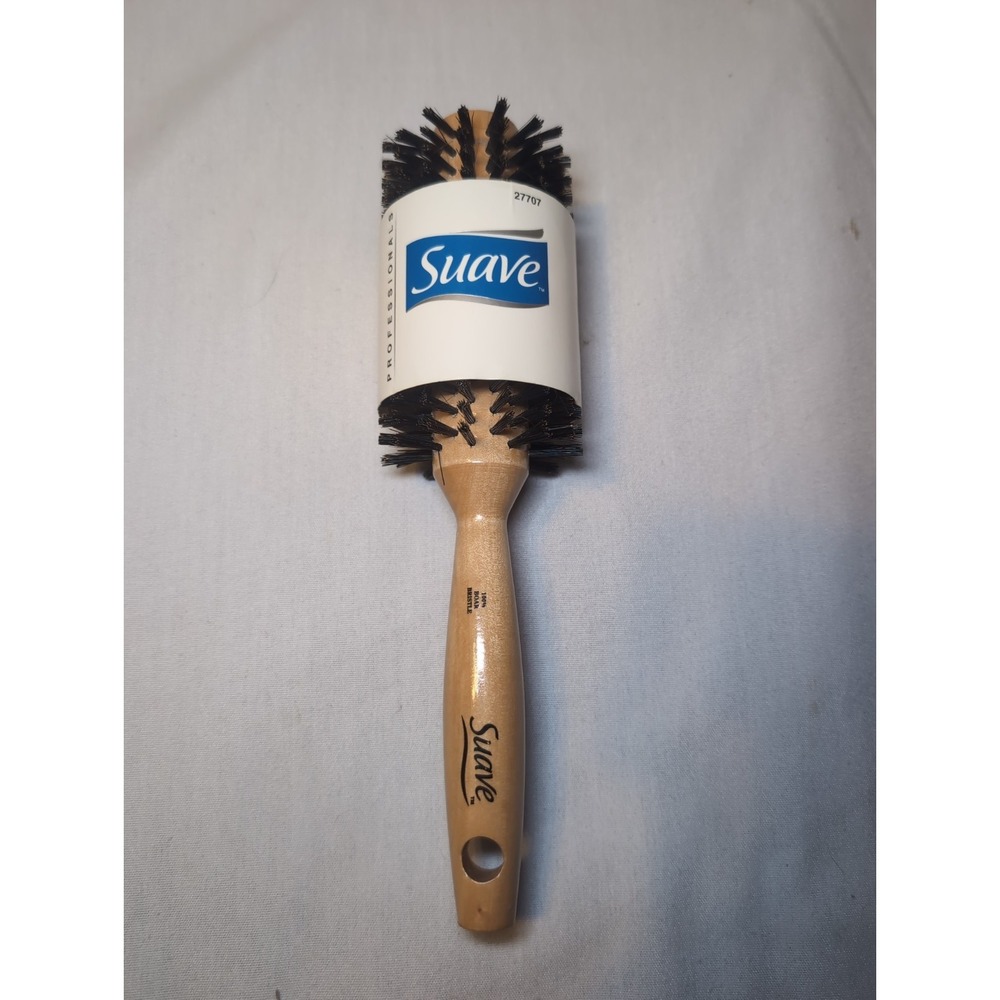 Vintage Y2K NOS Suave Professional Boar Bristle Brush 27707